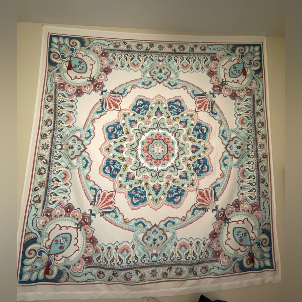 Better Homes and Gardens shower curtain or tapestry